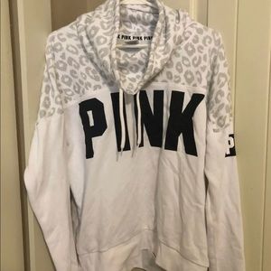 HTF RARE VS PINK COWL NECK